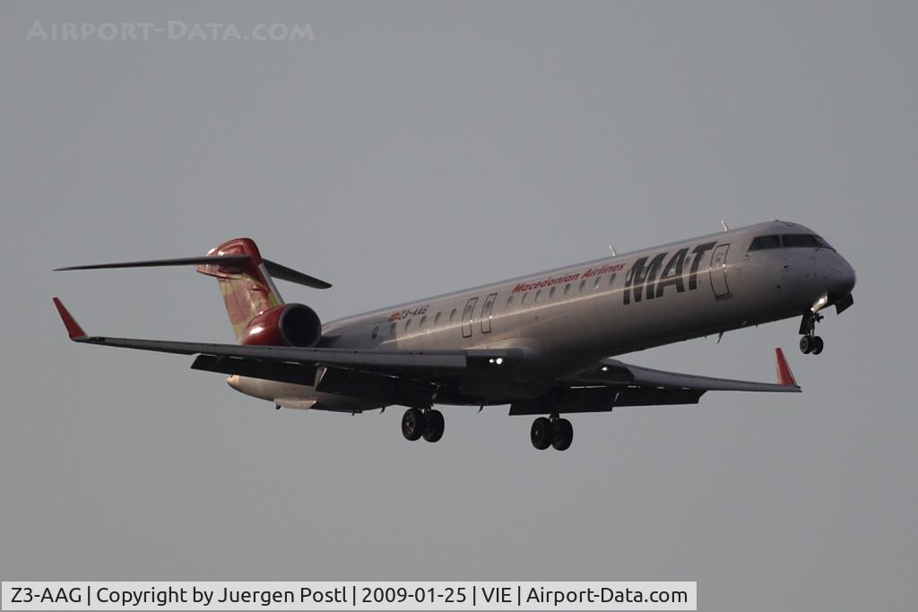 Z3-AAG, 2001 Bombardier CRJ-900LR (CL-600-2D24) C/N 15001, Canadair CL600-2D24 Regional Jet CRJ-900