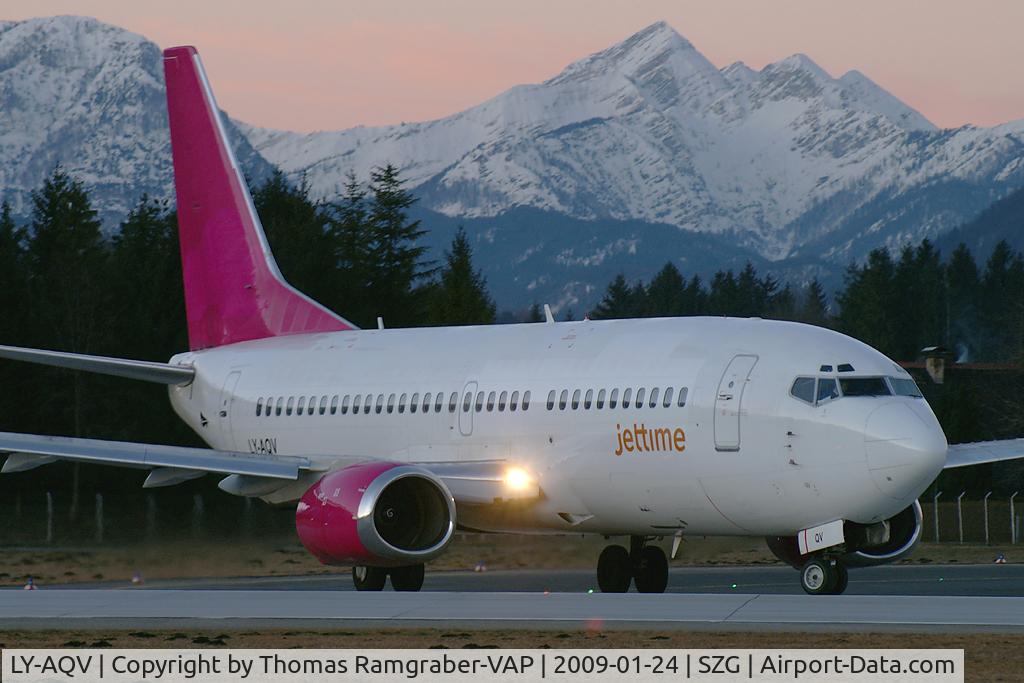 LY-AQV, Boeing 737-35B C/N 25069/2053, Jettime Boeing 737-300