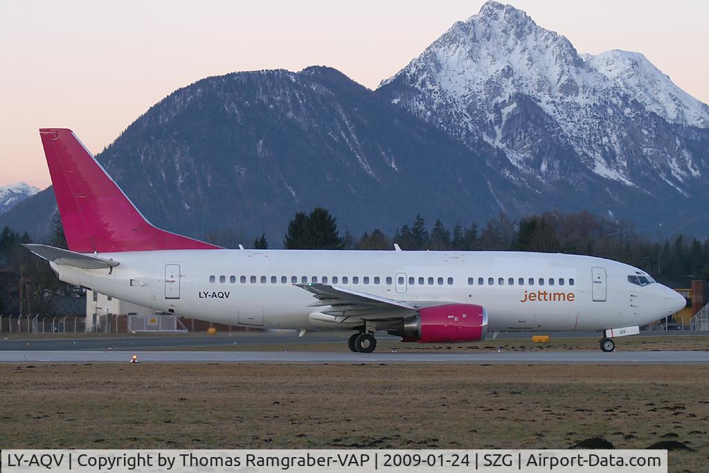 LY-AQV, Boeing 737-35B C/N 25069/2053, Jettime Boeing 737-300