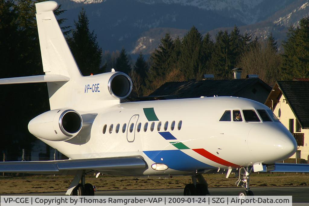 VP-CGE, 2000 Dassault Falcon 900EX C/N 073, Volkswagen Air Service Dassault Falcon 900
