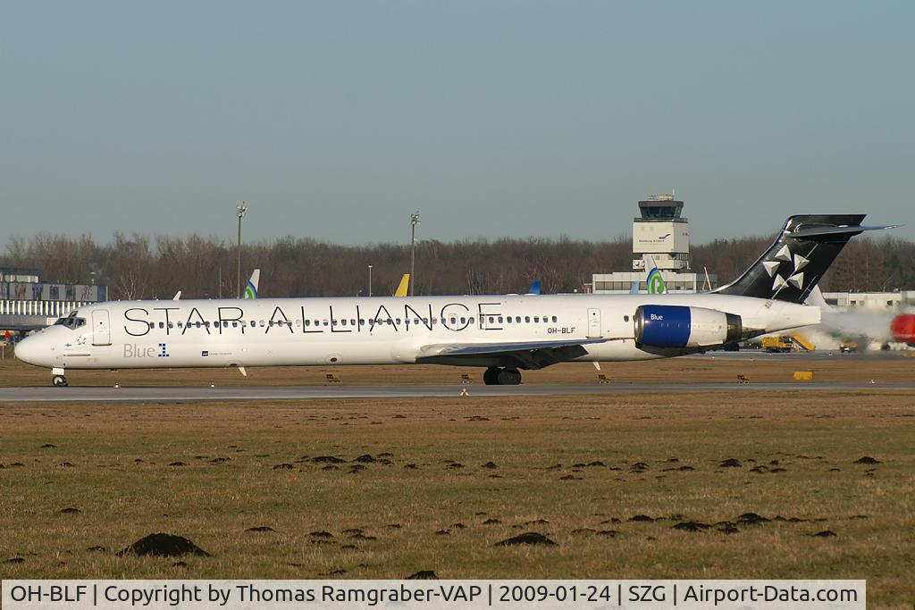 OH-BLF, 1997 McDonnell Douglas MD-90-30 C/N 53543, Blue 1 MDD MD90