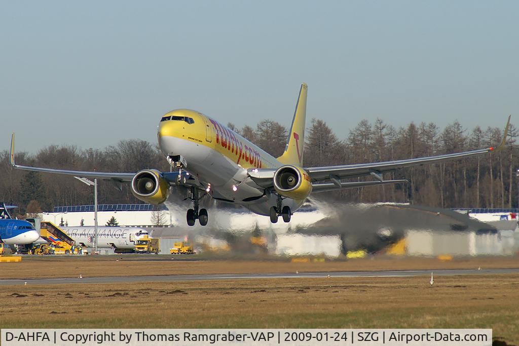 D-AHFA, 1997 Boeing 737-8K5 C/N 27981, TUIfly Boeing 737-800