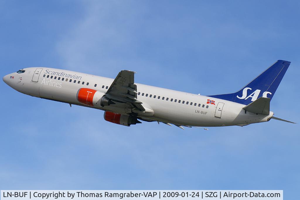 LN-BUF, 1997 Boeing 737-405 C/N 25795, Scandinavian Airlines - SAS Boeing 737-400