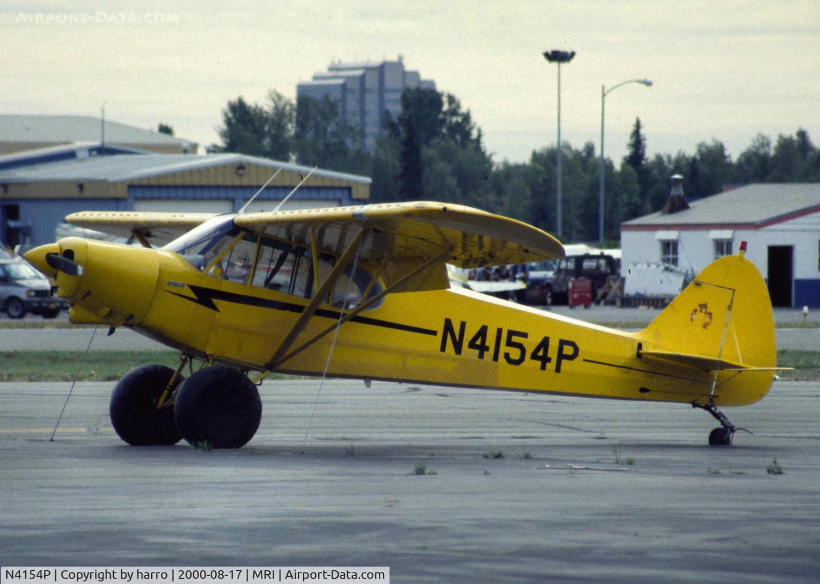 N4154P, 1989 Piper PA-18-150 Super Cub C/N 1809045, PA-18 with special tyres fitted