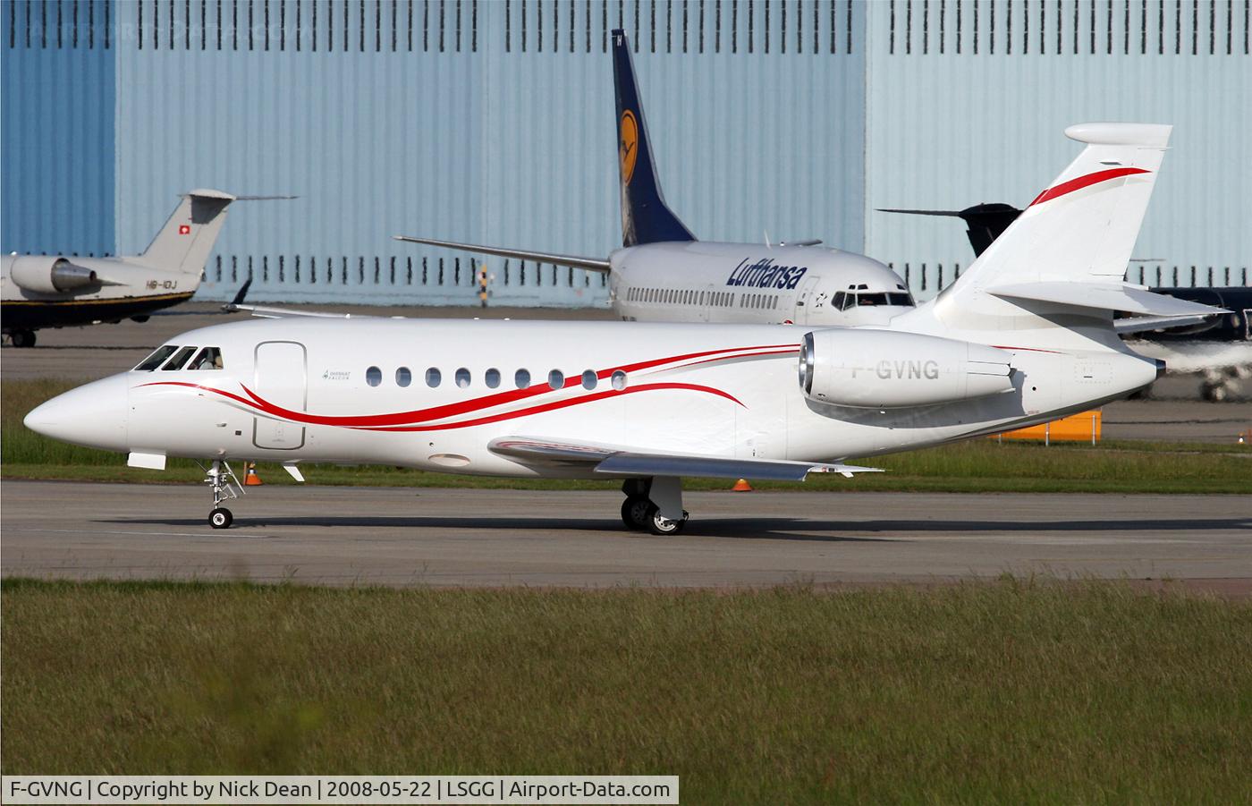 F-GVNG, 2006 Dassault Falcon 2000LX C/N 114, LSGG
