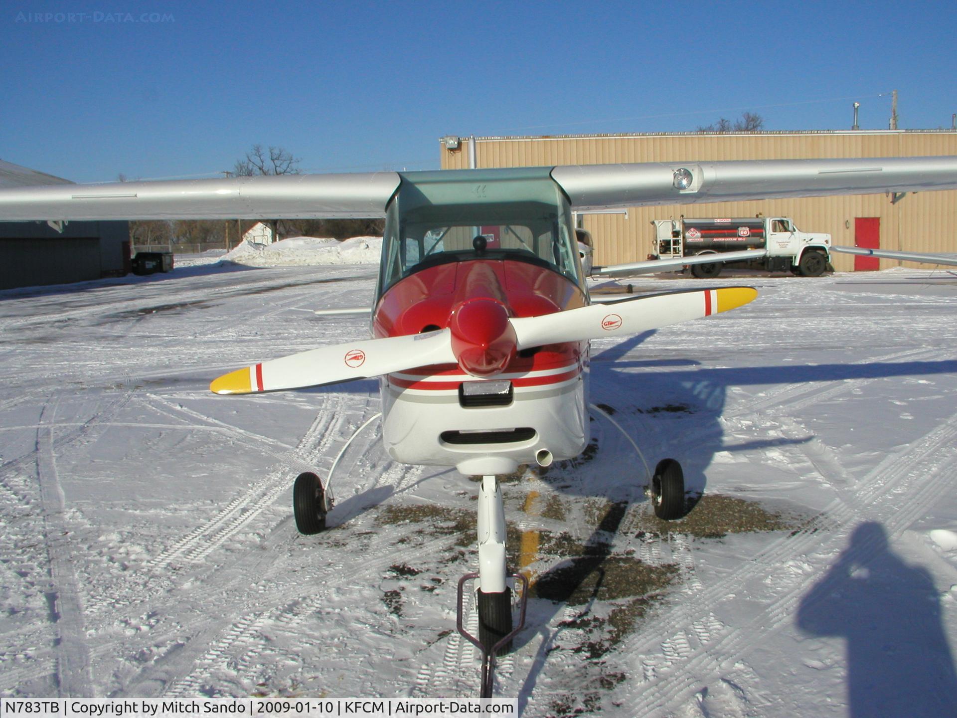 N783TB, Tecnam P-2004 Bravo C/N 110, Parked on the ramp at Thunderbird.