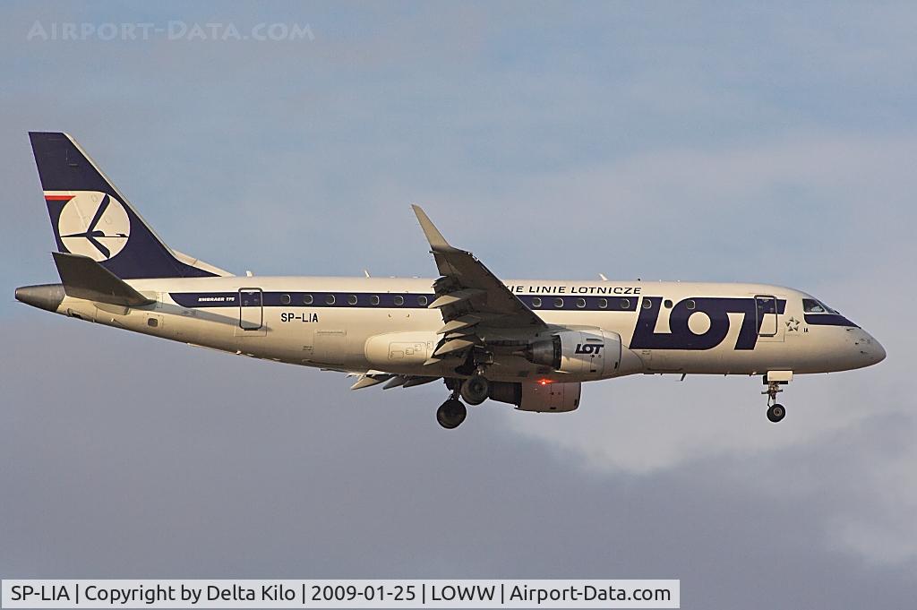 SP-LIA, 2006 Embraer 175STD (ERJ-170-200STD) C/N 17000125, LOT Polish Airlines