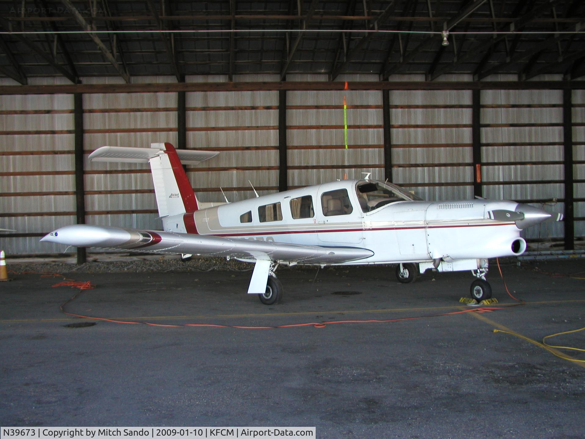 N39673, 1978 Piper PA-32RT-300T Turbo Lance II C/N 32R-7887139, Parked inside the hangars at Thunderbird.