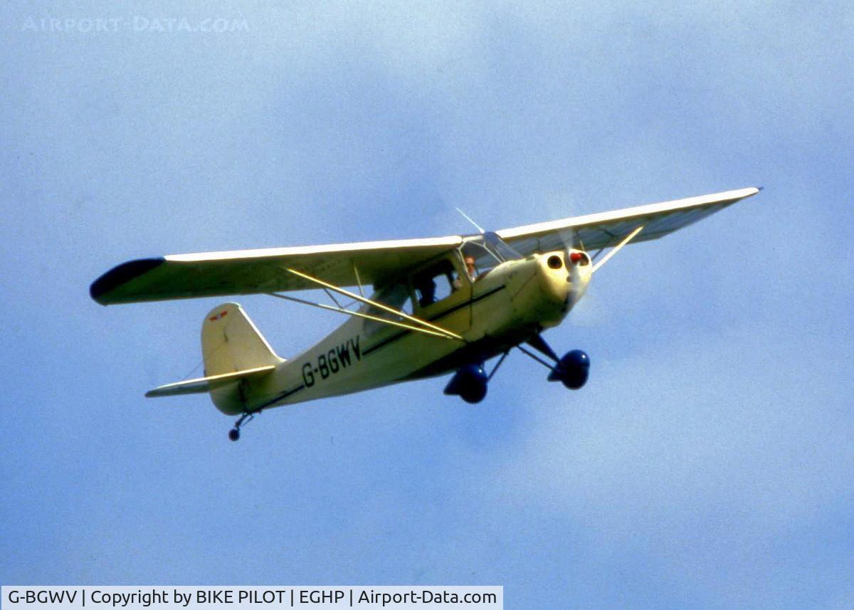 G-BGWV, 1946 Aeronca 7AC Champion C/N 7AC-4082, OVER POPHAM
