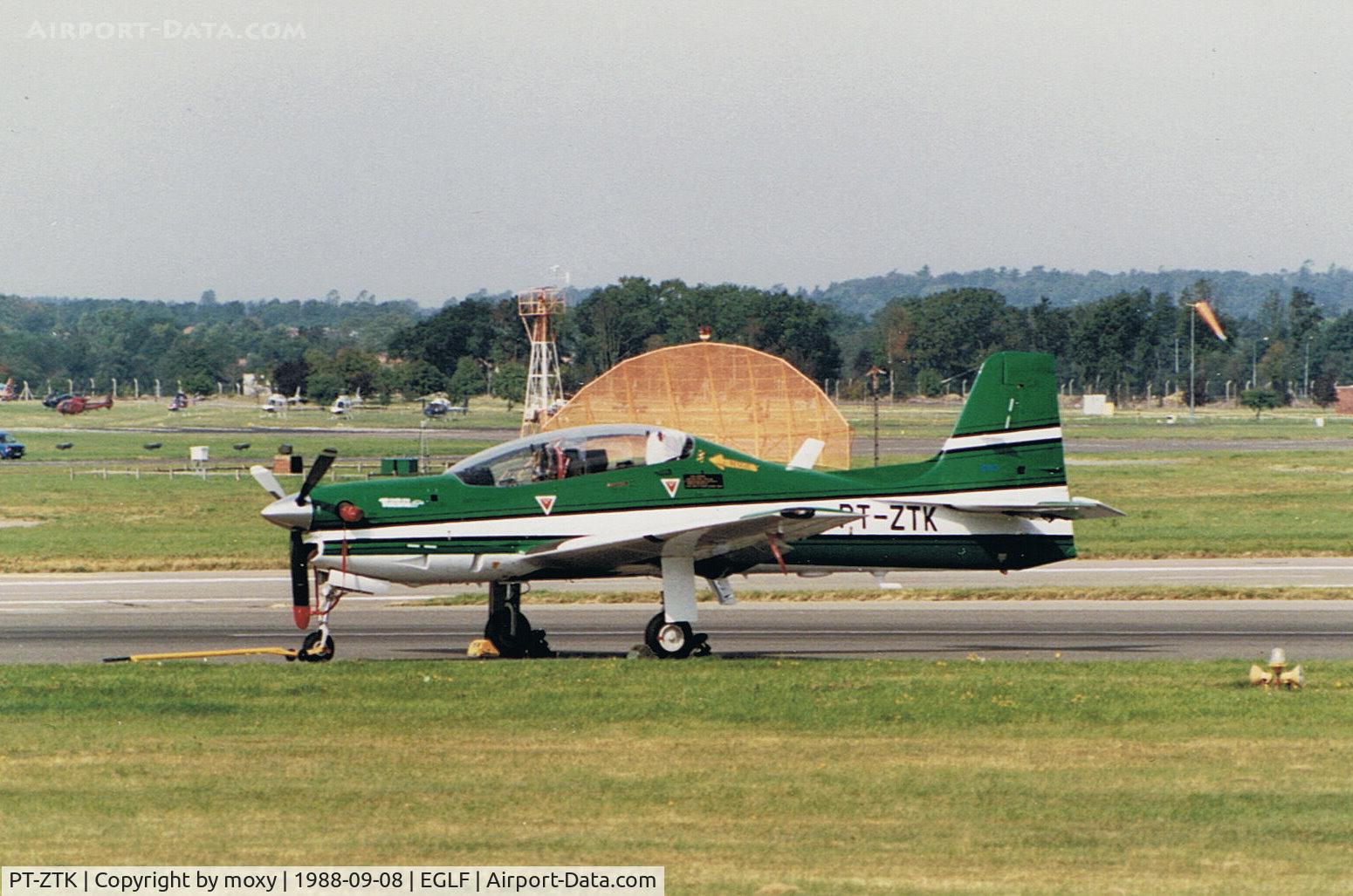 PT-ZTK, Embraer EMB-312 Tucano C/N 312149, EMBRAER EMB-312 TUCANO