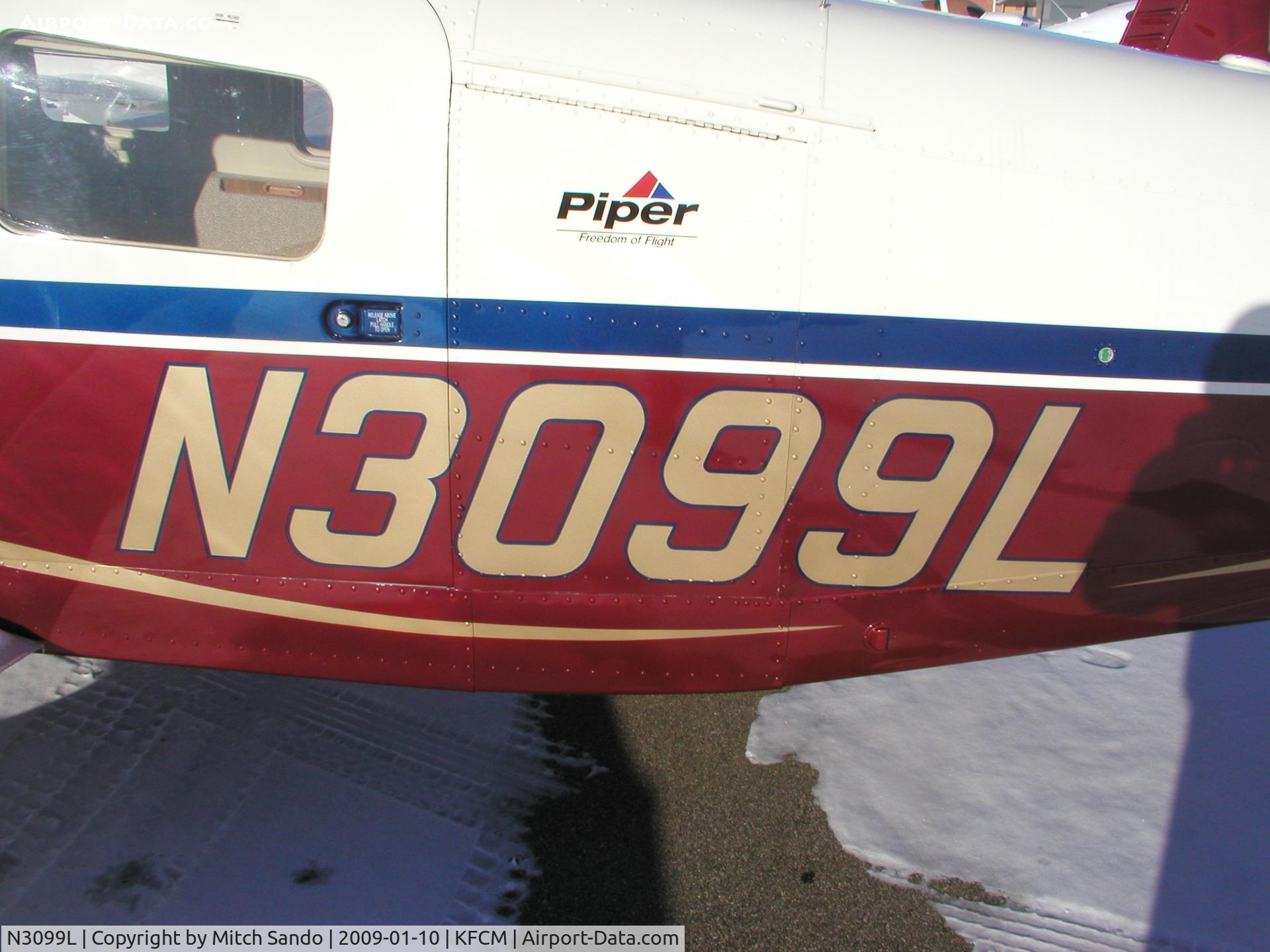N3099L, 2005 Piper PA-32-301XTC Saratoga C/N 3255032, Parked on the ramp at ASI.