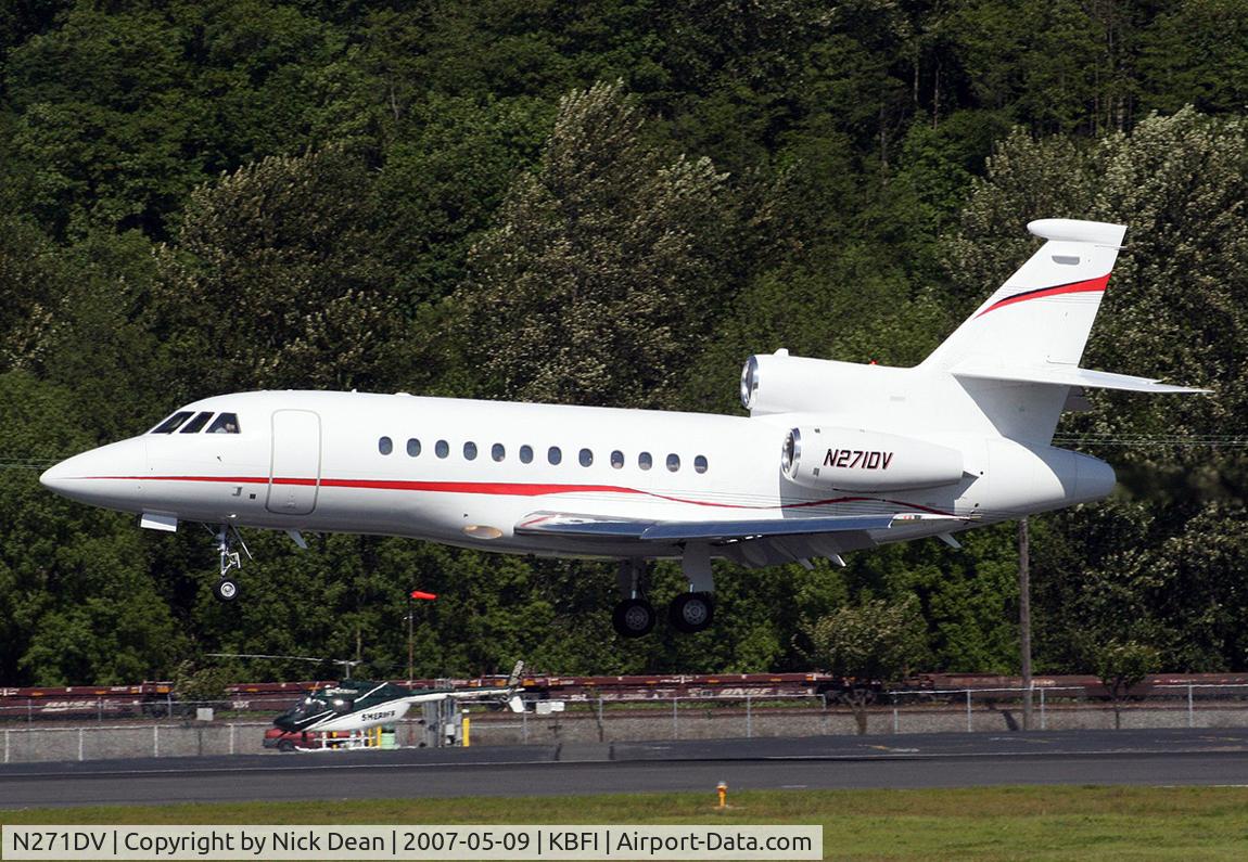 N271DV, 2000 Dassault Falcon 900EX C/N 68, KBFI