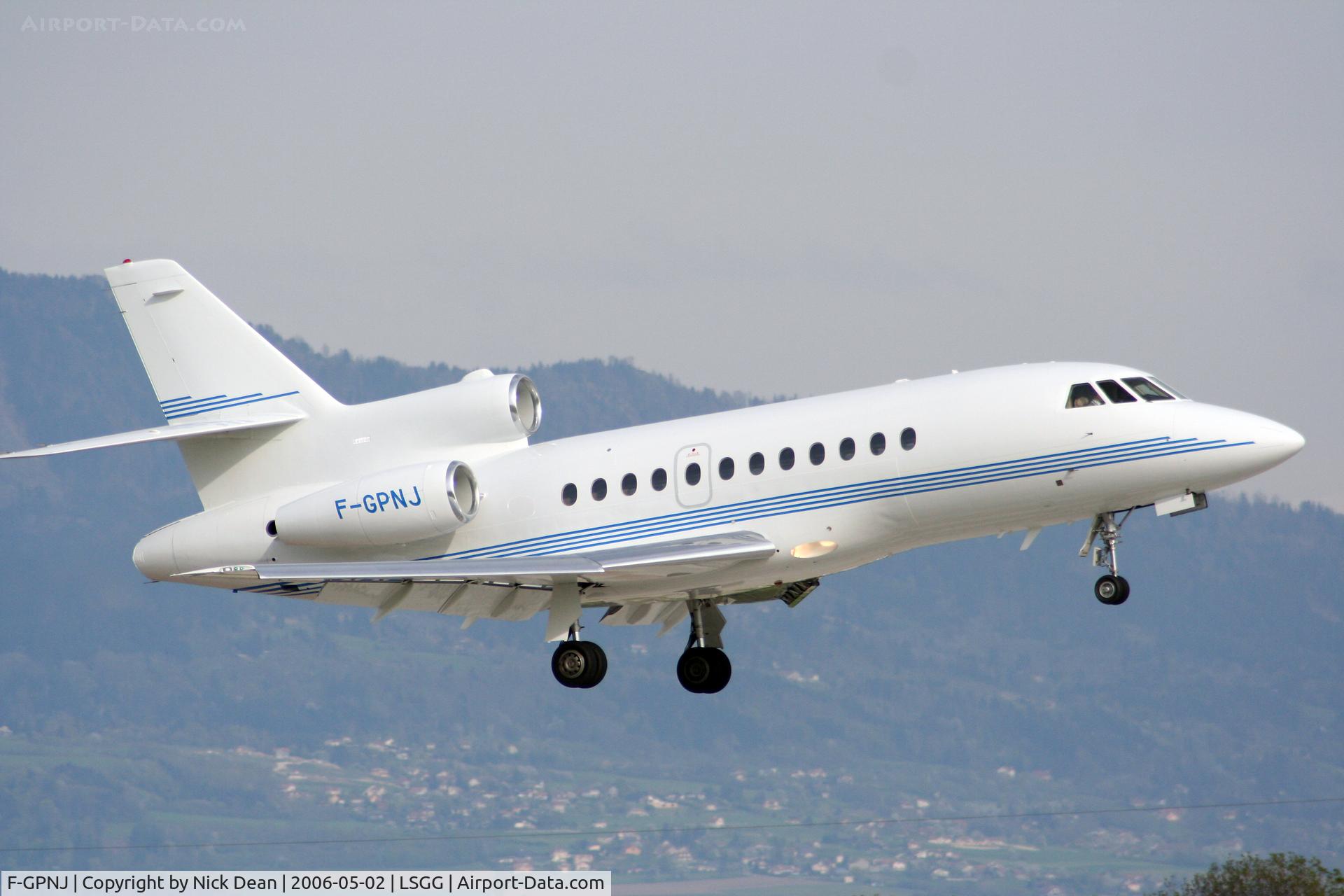 F-GPNJ, 1999 Dassault Falcon 900EX C/N 50, LSGG