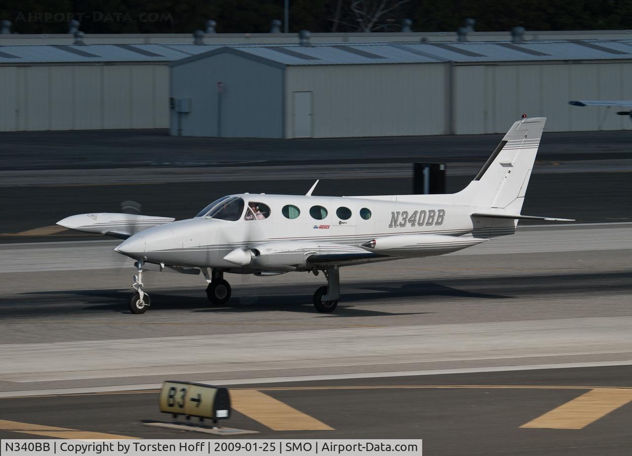 N340BB, 1980 Cessna 340A C/N 340A0991, N340BB departing from RWY 21