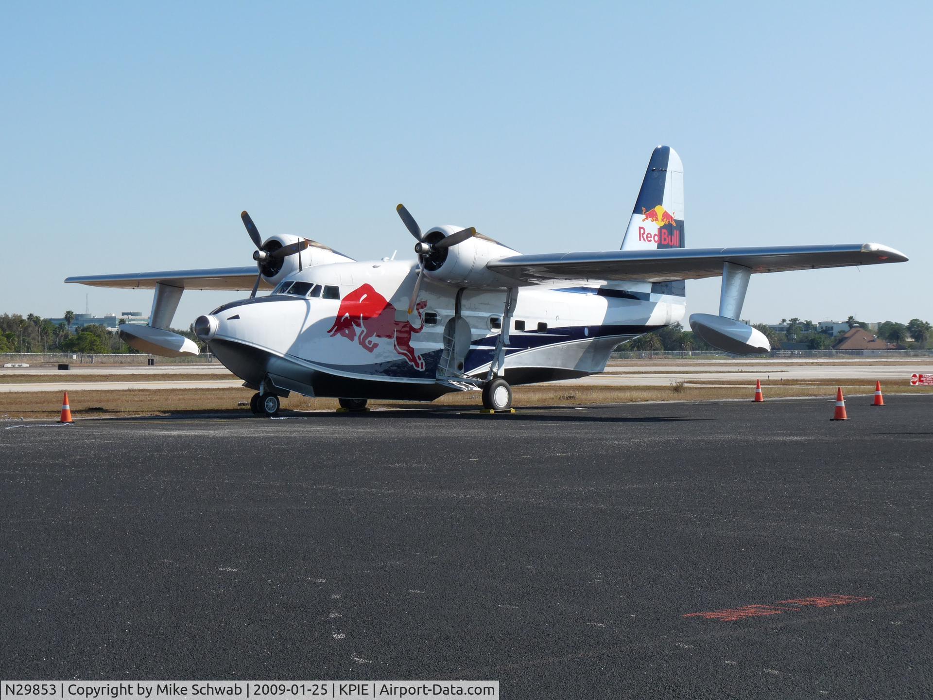 N29853, 1957 Grumman HU-16E Albatross C/N G-335, parked @ KPIE
