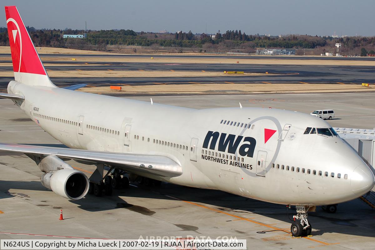N624US, 1979 Boeing 747-251B C/N 21706, At Narita