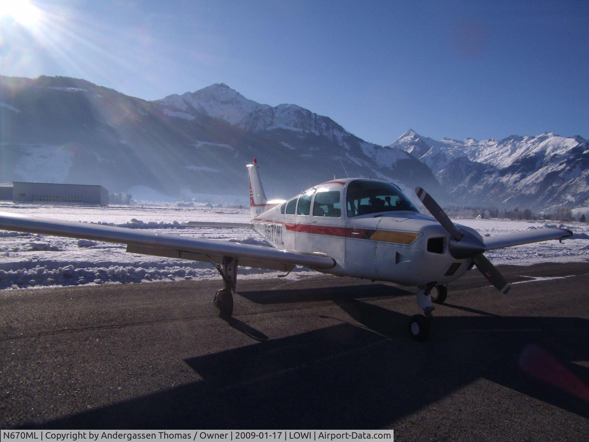 N670ML, Beech A24R C/N MC-65, Beech in the Alps