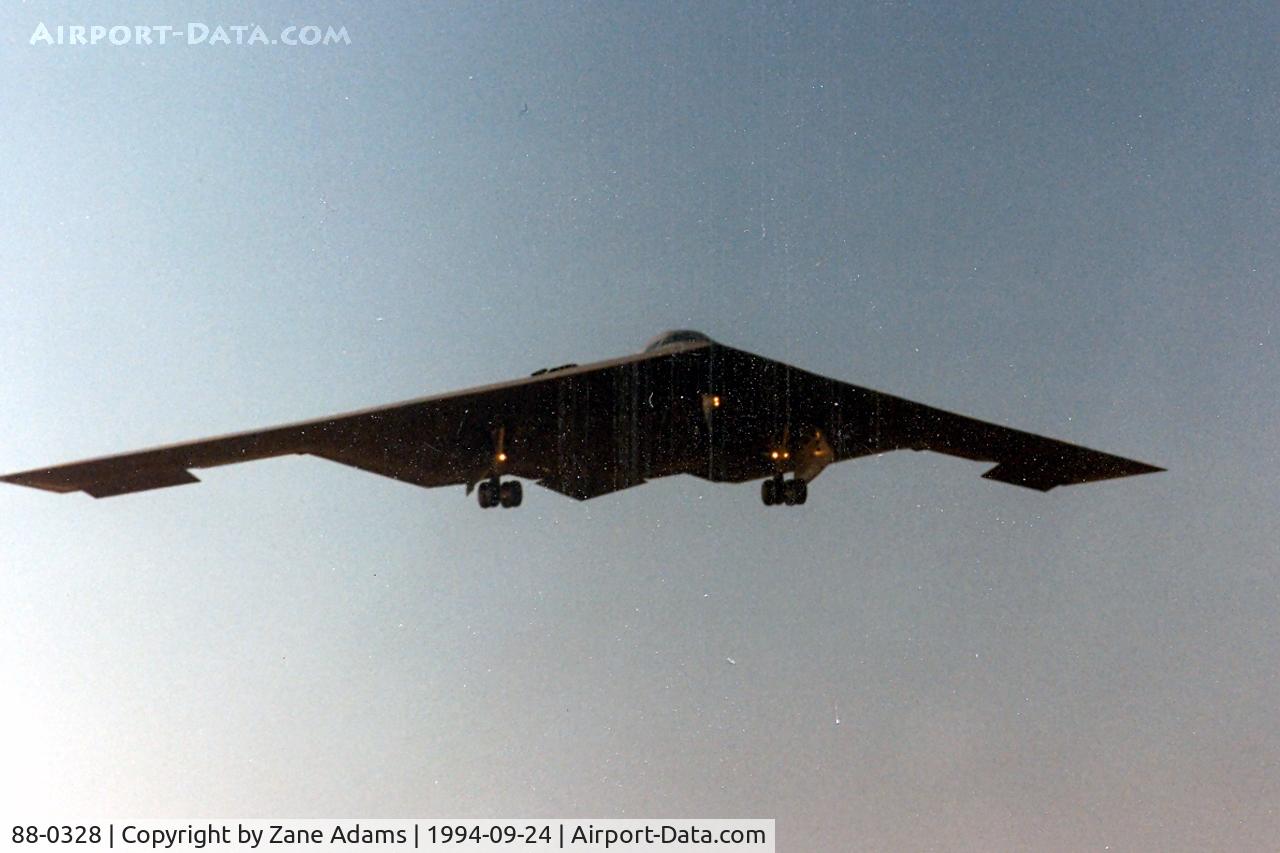88-0328, Northrop Grumman B-2A Spirit C/N 1007/AV-7, B-2 Spirit at LTV Dallas (former Dallas Naval Airstation) for employee appreciation party.