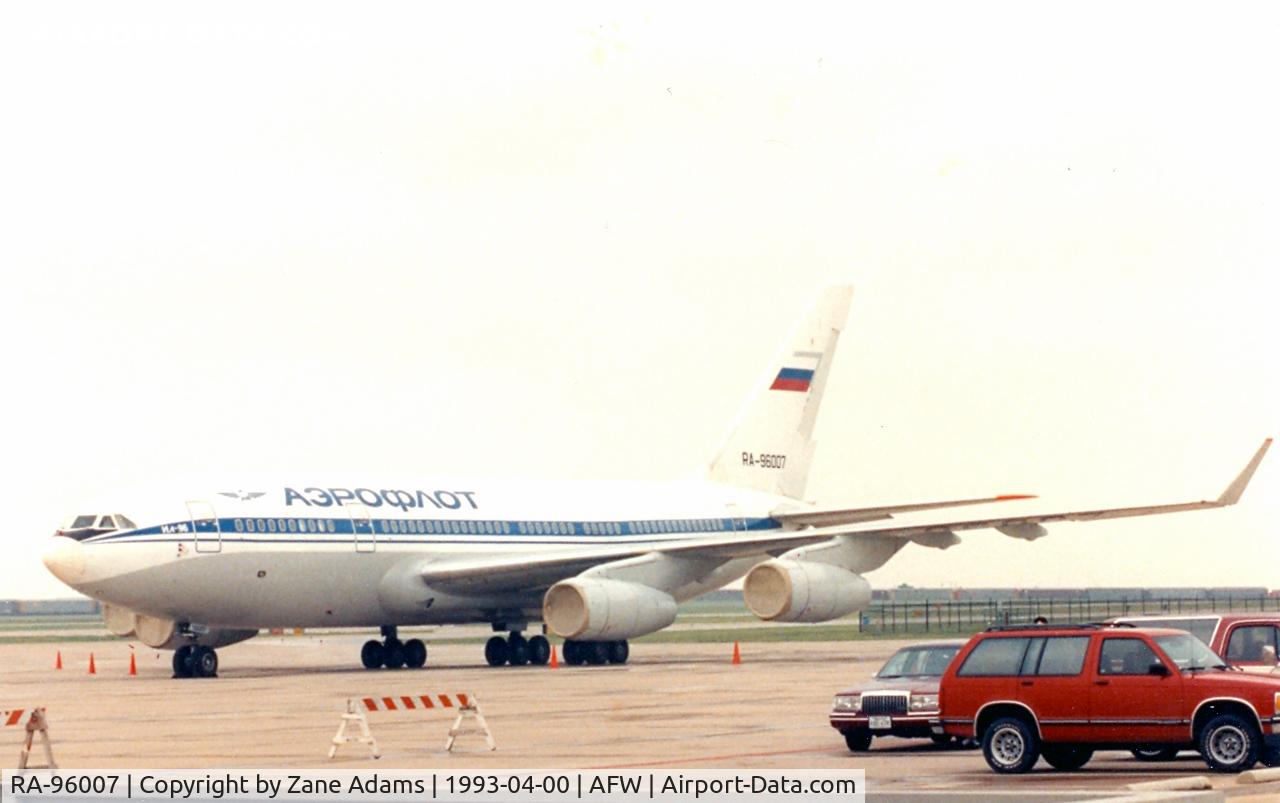 RA-96007, 1992 Ilyushin Il-96-300 C/N 74393201004, At Alliance - Fort Worth