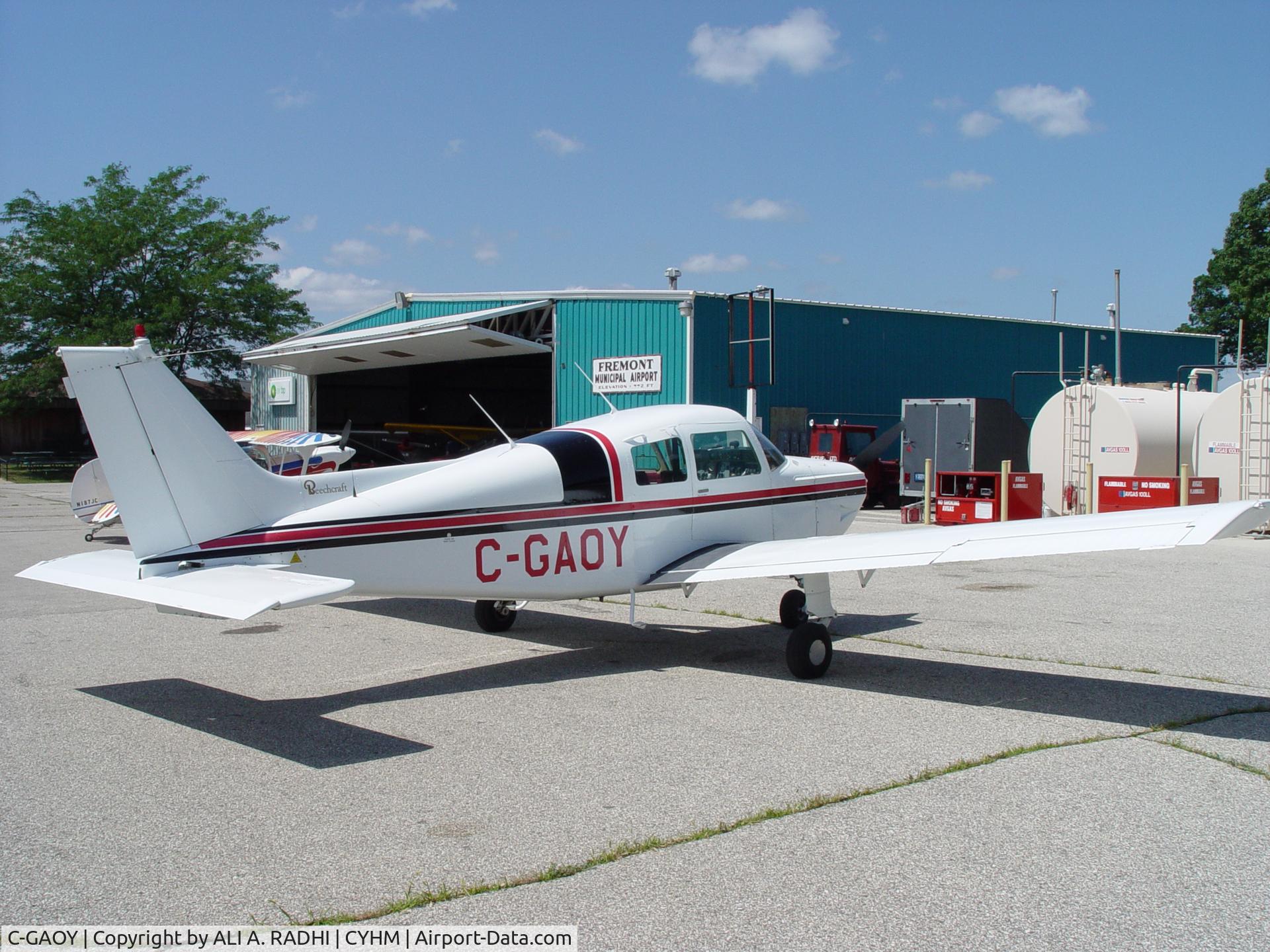 C-GAOY, 1972 Beech B19 Sport 150 C/N MB 530, SWEET RIDE INDEED, AND I CALL IT