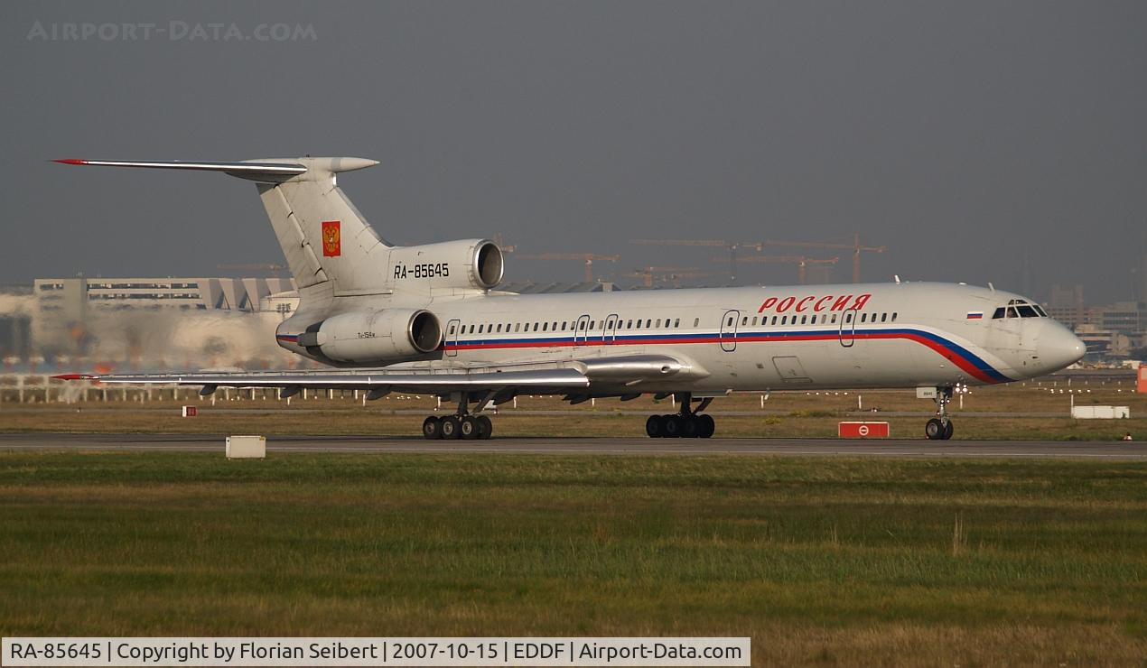 RA-85645, 1988 Tupolev Tu-154M C/N 88A782, Rossiya TU 154M