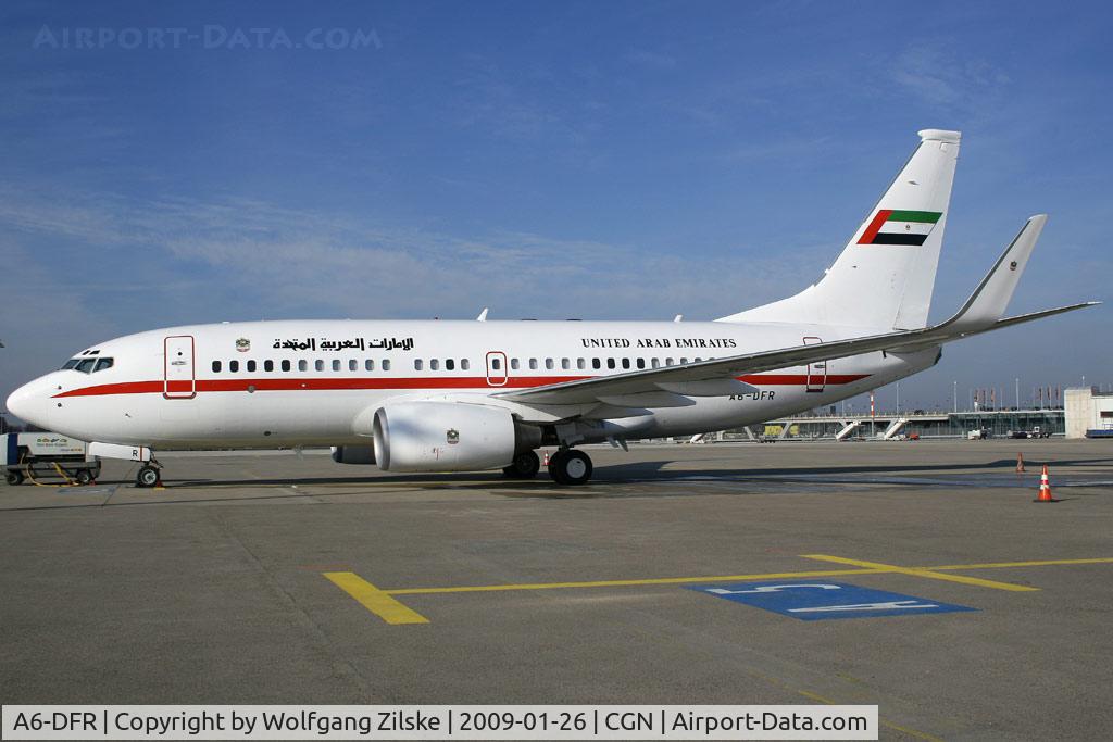 A6-DFR, 2001 Boeing 737-7BC C/N 30884, visitor