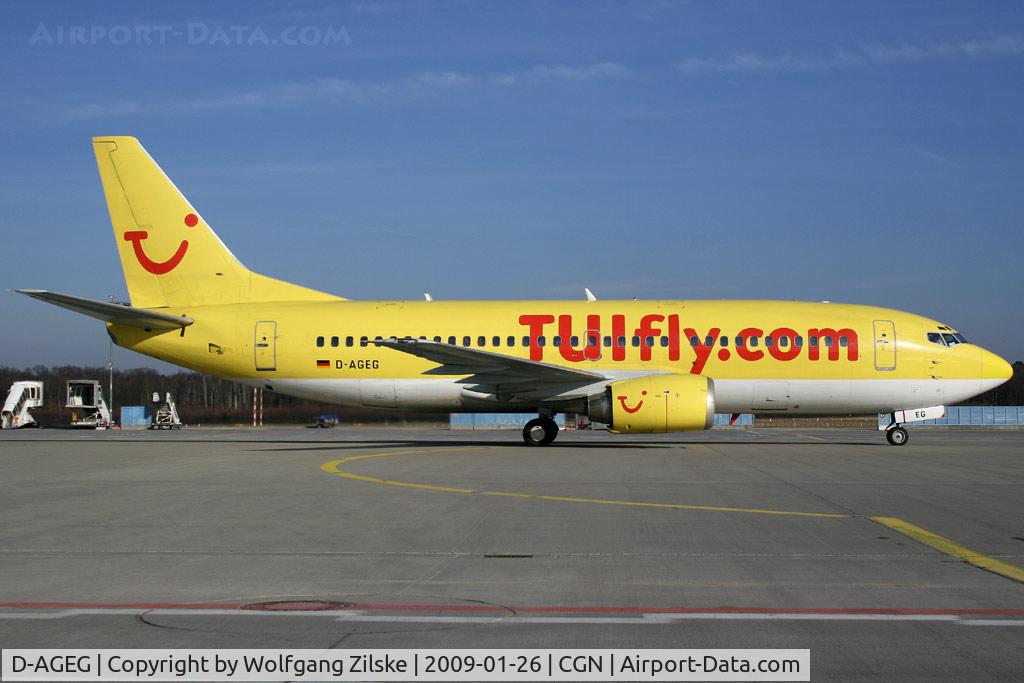 D-AGEG, 1988 Boeing 737-35B C/N 24237, visitor