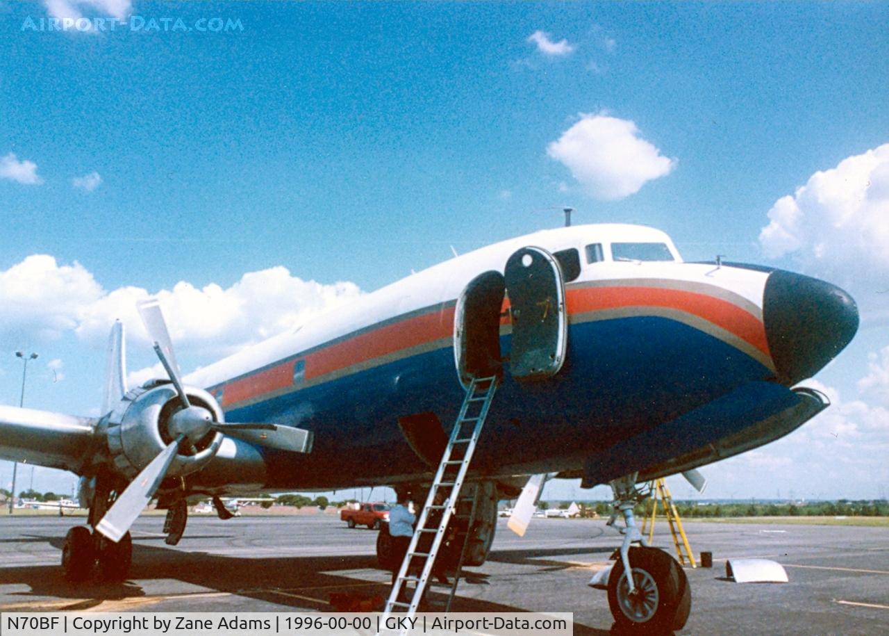 N70BF, 1953 Douglas DC-6A C/N 43720, Florida Air Transport DC-6 at Arlington Municipal