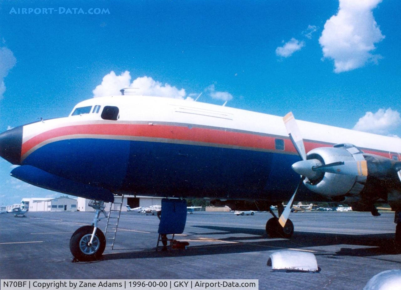 N70BF, 1953 Douglas DC-6A C/N 43720, Florida Air Transport DC-6 at Arlington Municipal