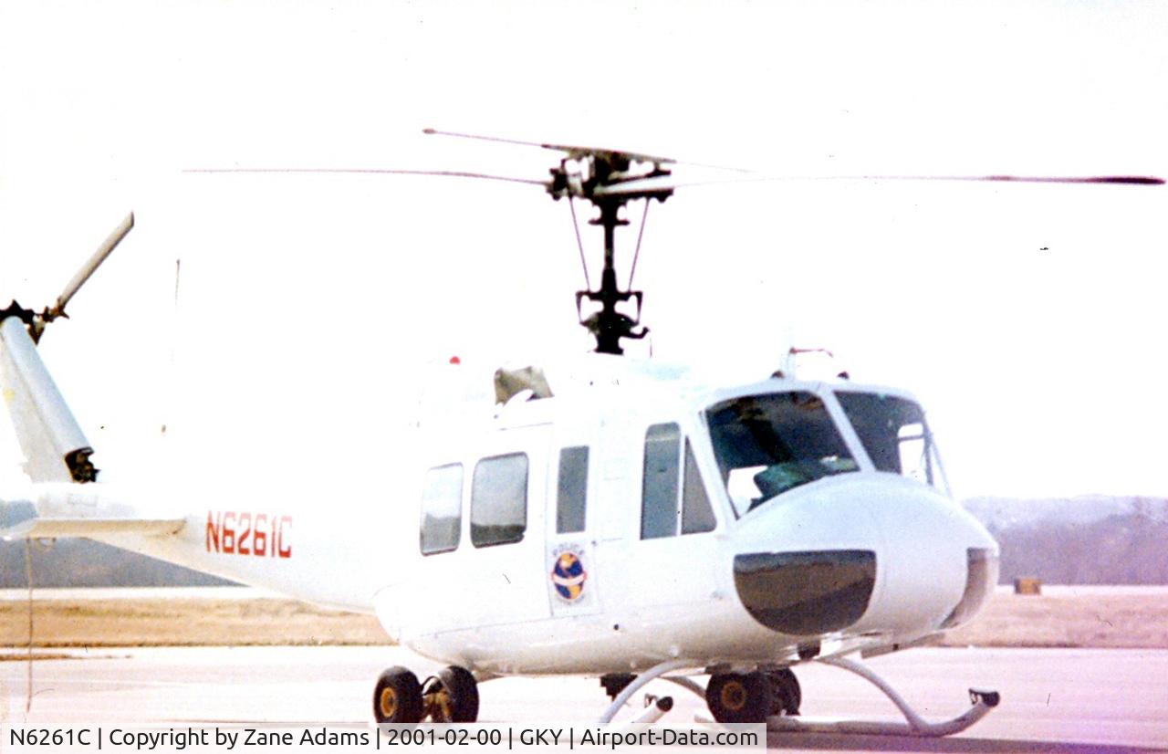 N6261C, 1968 Bell UH-1H Iroquois C/N 10451, At Arlington Municipal - Was told that this aircraft was to be for the Canton, TX Police