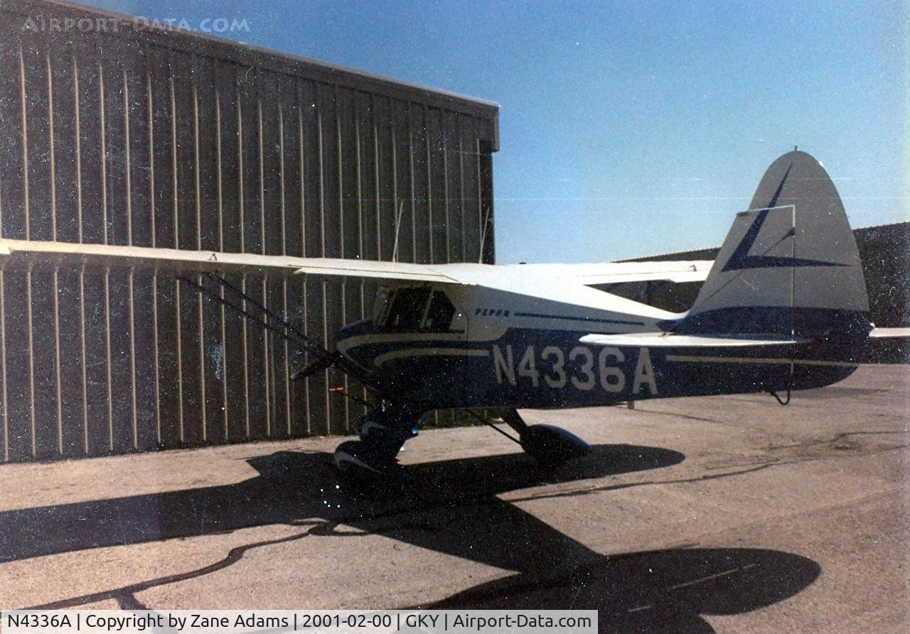 N4336A, 1956 Piper PA-22 C/N 22-3691, At Arlington Municipal
