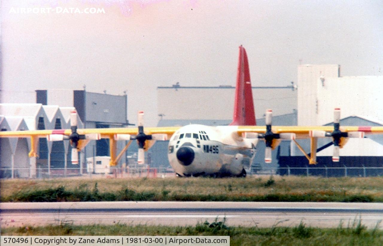 570496, Lockheed DC-130A Hercules C/N 183-3203, U.S. NAvy DC-130A drone carrier aircraft Vought Dallas (former Dallas Naval Air Station)