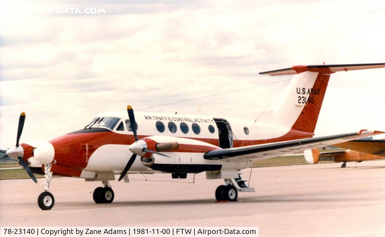 78-23140, Beech JC-12D Huron C/N BP-001, US Army C-12D Huron