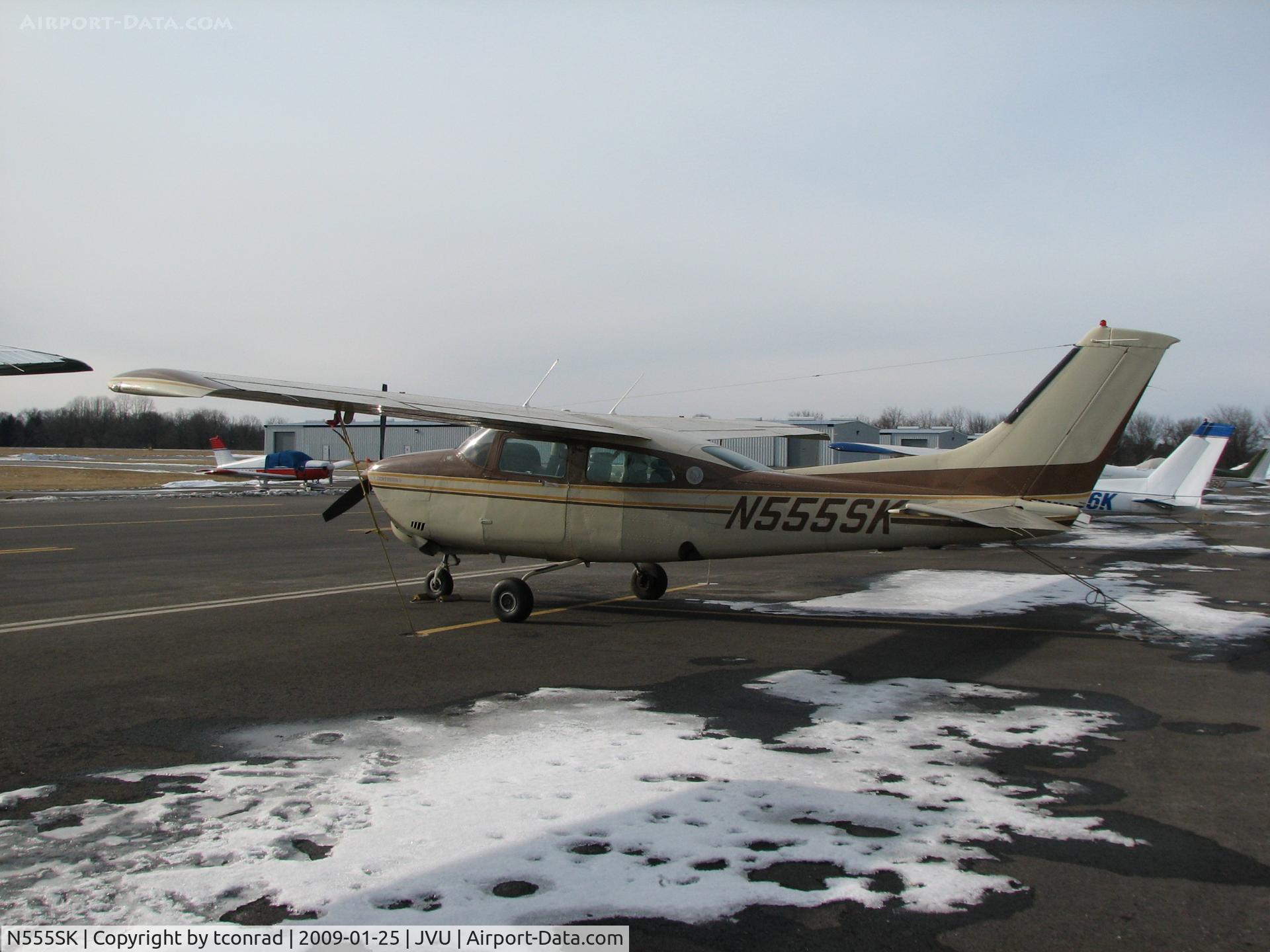 N555SK, 1982 Cessna T210N Turbo Centurion C/N 21064728, at Queen City