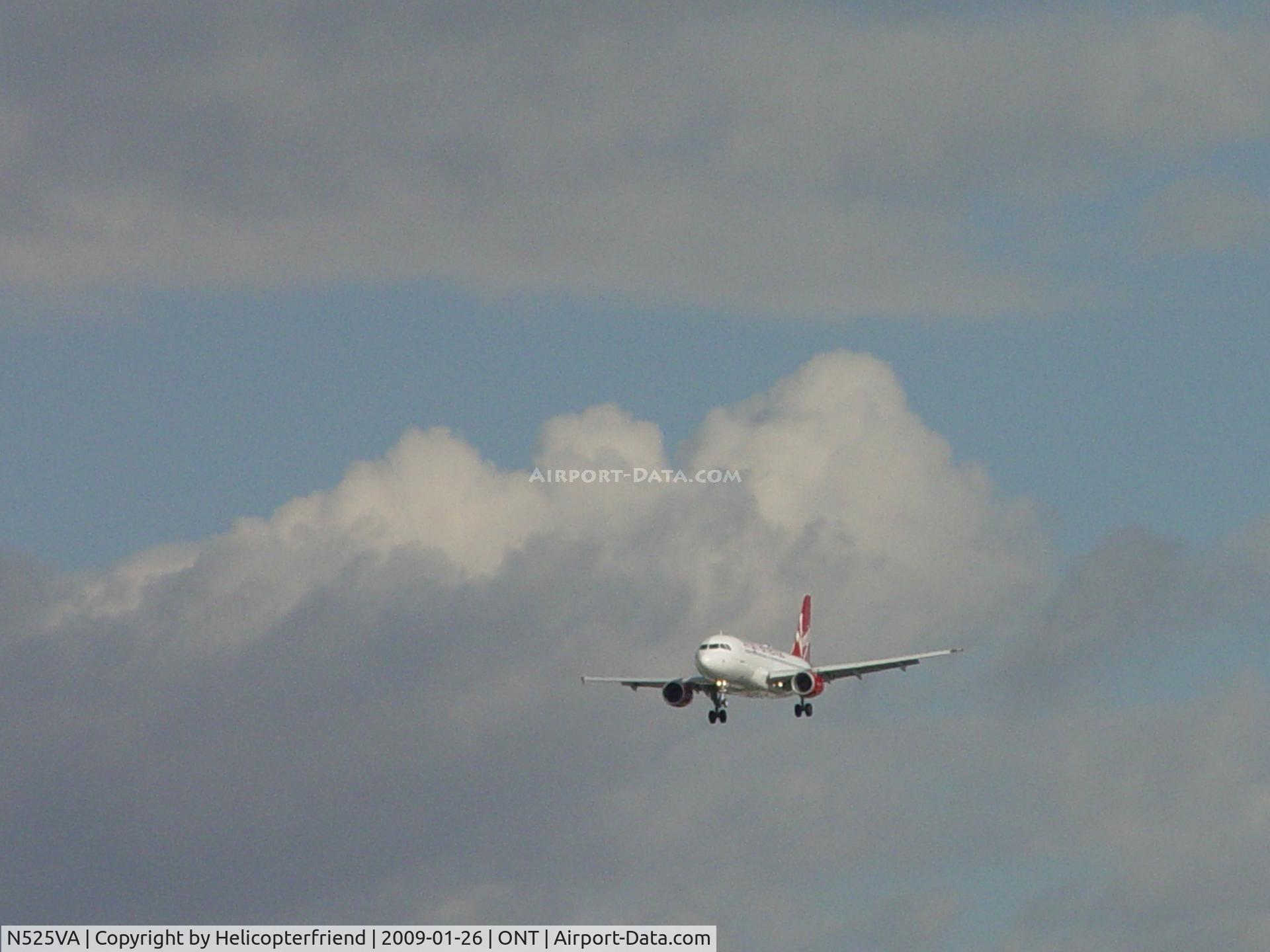 N525VA, 2007 Airbus A319-112 C/N 3324, 