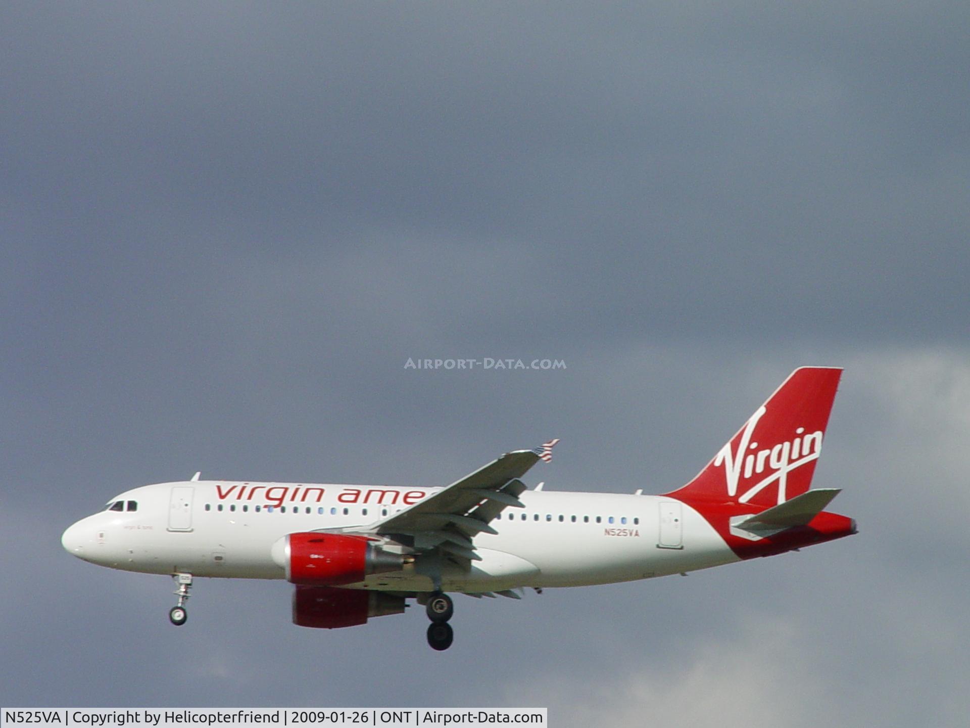 N525VA, 2007 Airbus A319-112 C/N 3324, 