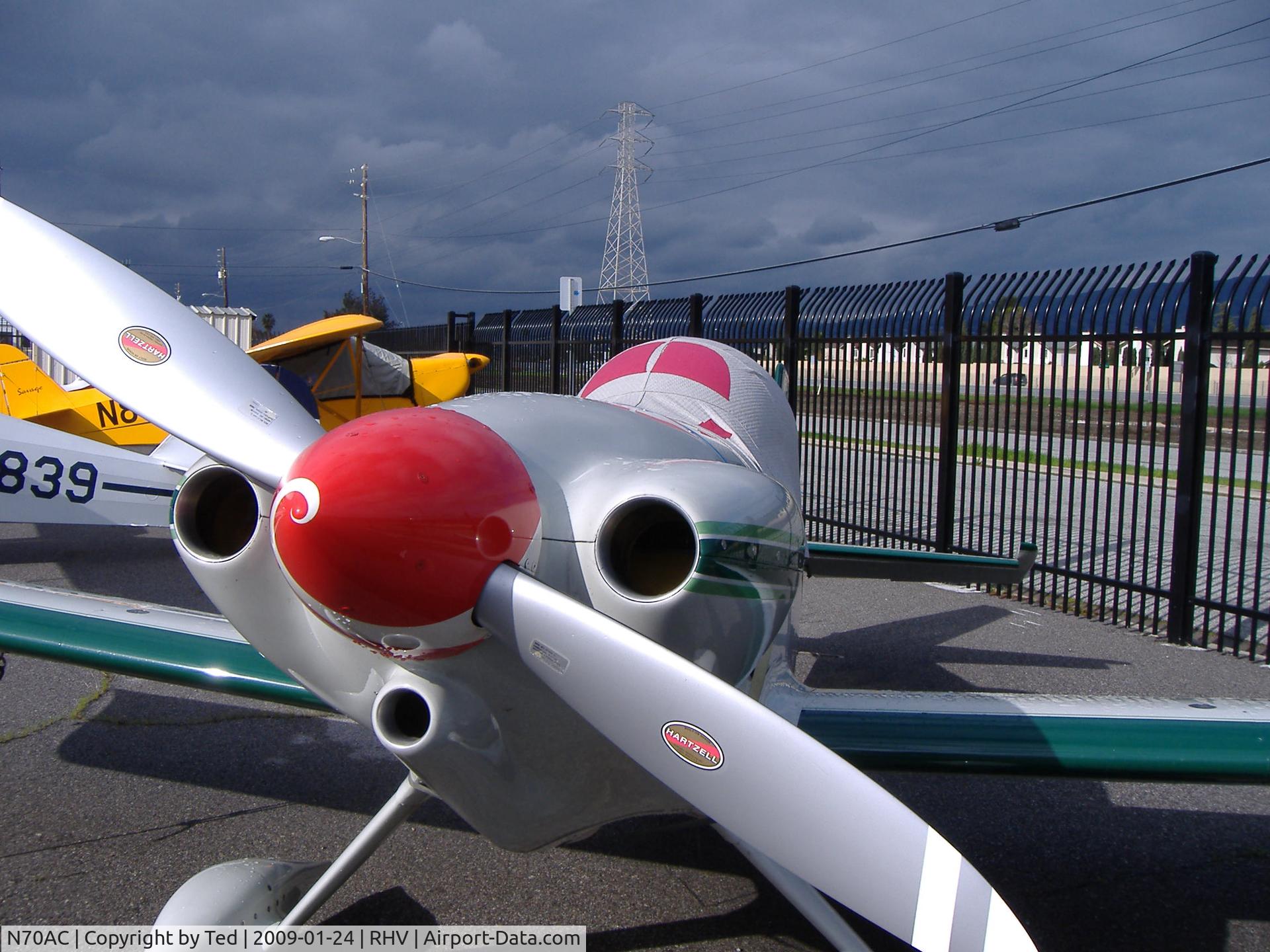 N70AC, 2000 Vans RV-4 C/N JS01, N70AC at RHV