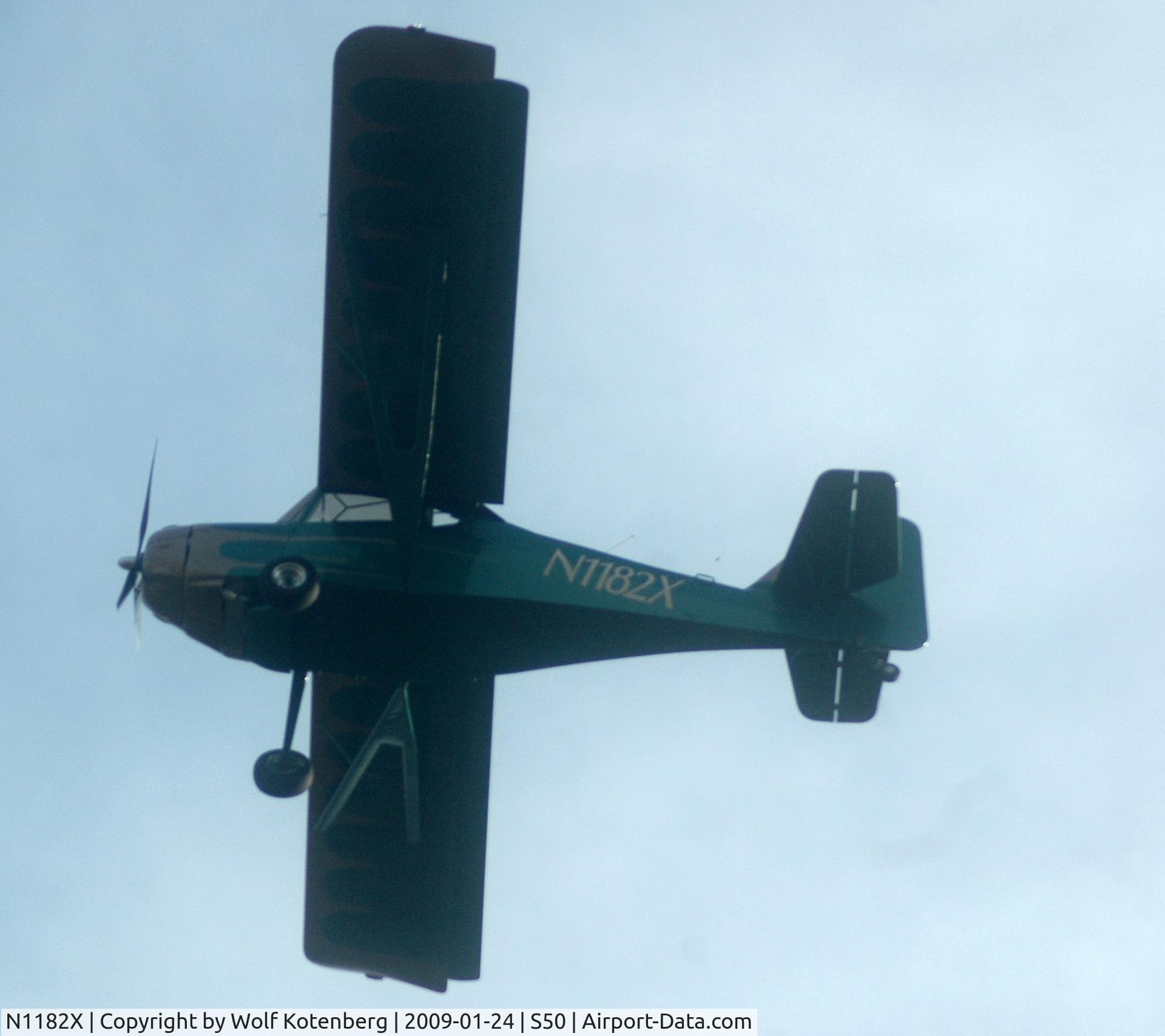 N1182X, 1999 Skystar Kitfox Series 5 C/N ICS131, final, in Auburn