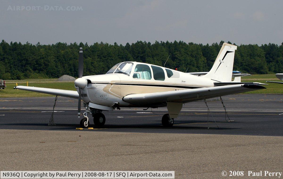 N936Q, 1961 Beech 35-B33 Debonair C/N CD-393, Visiting in Virginia