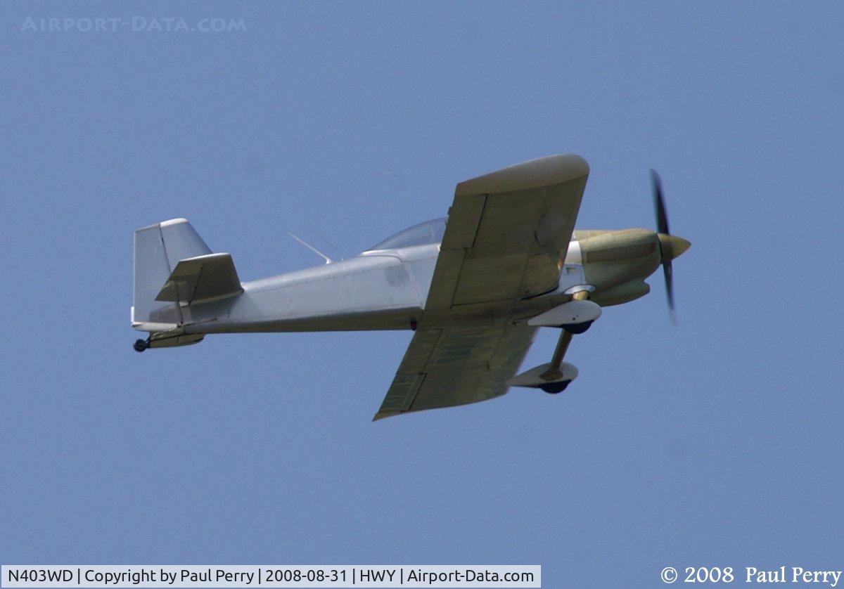 N403WD, 2003 Vans RV-4 C/N 641, Getting airborne