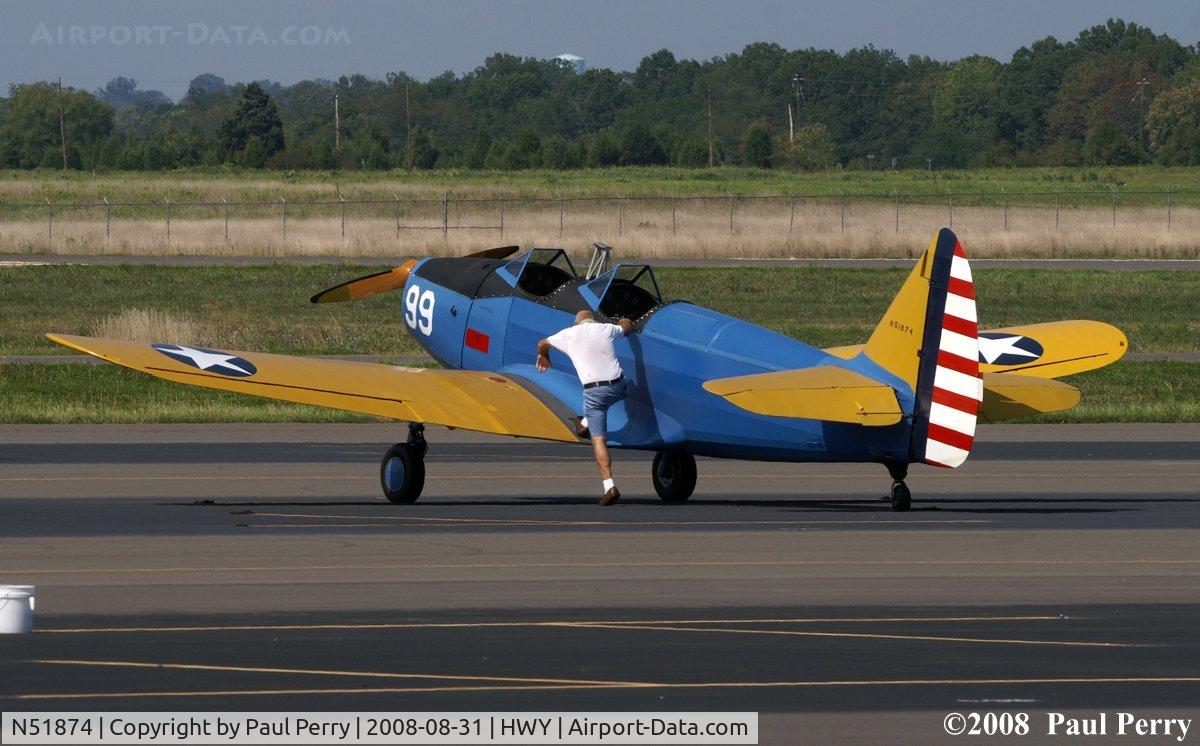 N51874, 1942 Fairchild M-62A C/N T42-3699, De-planing for a bit