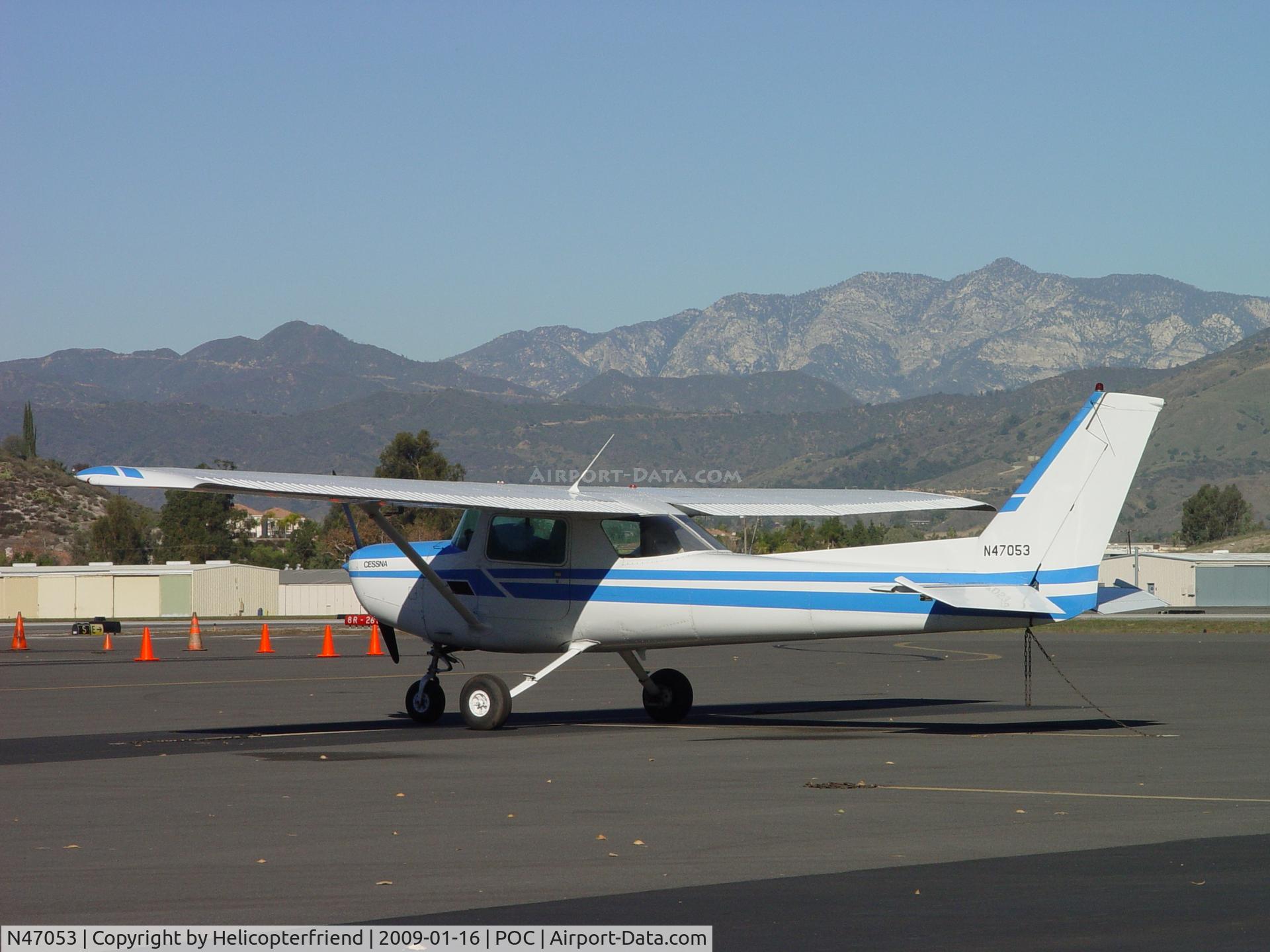 N47053, 1979 Cessna 152 C/N 15283163, Tied down and resting at Brackett