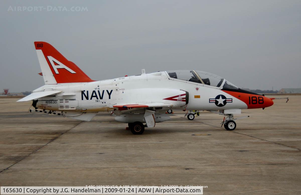 165630, Boeing T-45C Goshawk C/N C088, at NAF Washington
