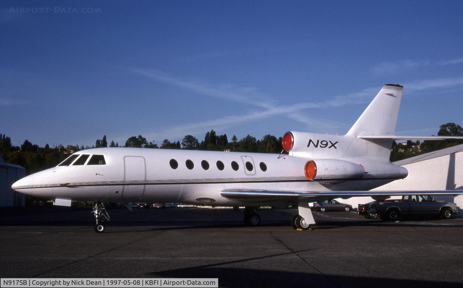 N917SB, 1980 Dassault-Breguet Falcon 50 C/N 14, (Seen here as N9X and currently registered N917SB as posted