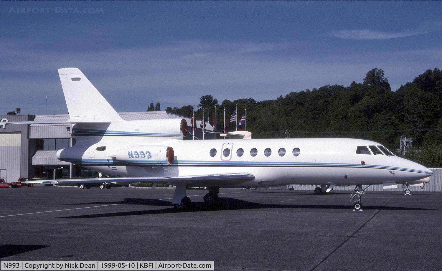N993, 1980 Dassault-Breguet Falcon 50 C/N 38, KBFI