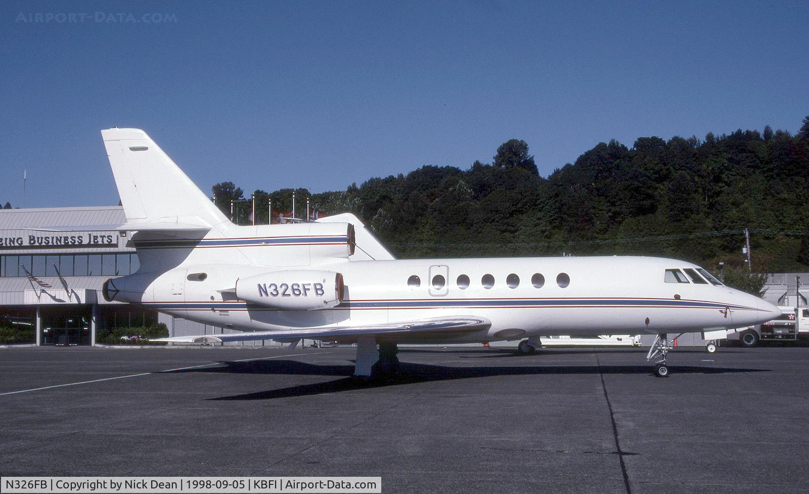 N326FB, Dassault Falcon 50 C/N 39, KBFI