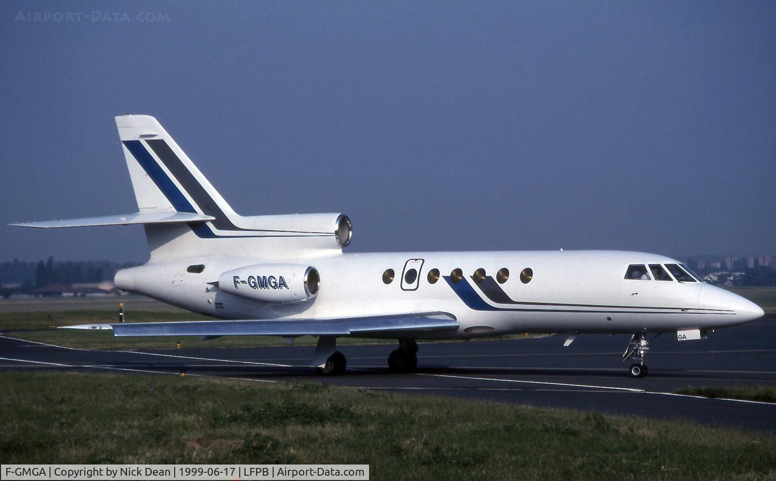 F-GMGA, Dassault Mystere Falcon 50 C/N 051, LFPB