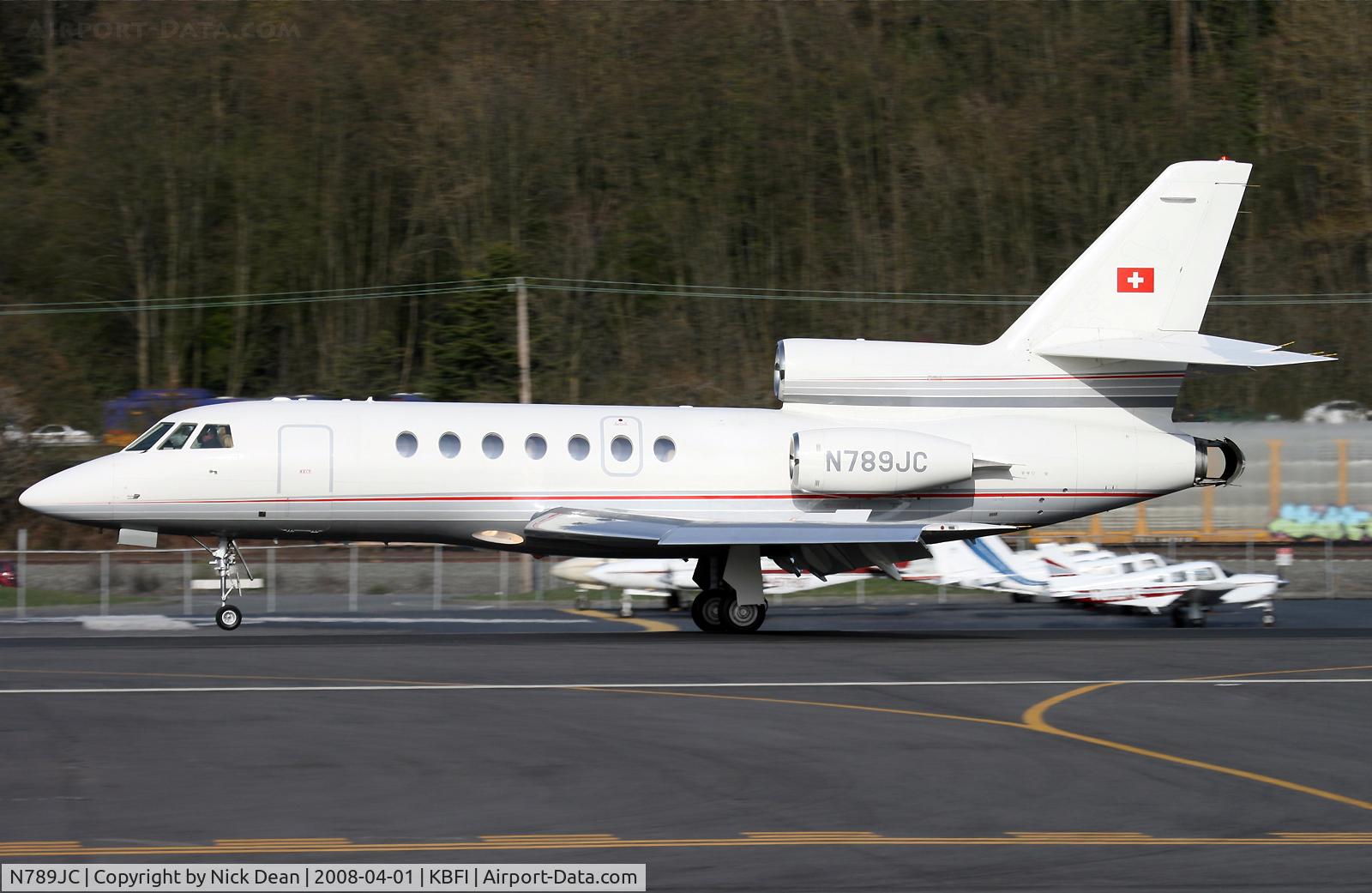 N789JC, 1982 Dassault Falcon 50 C/N 66, KBFI