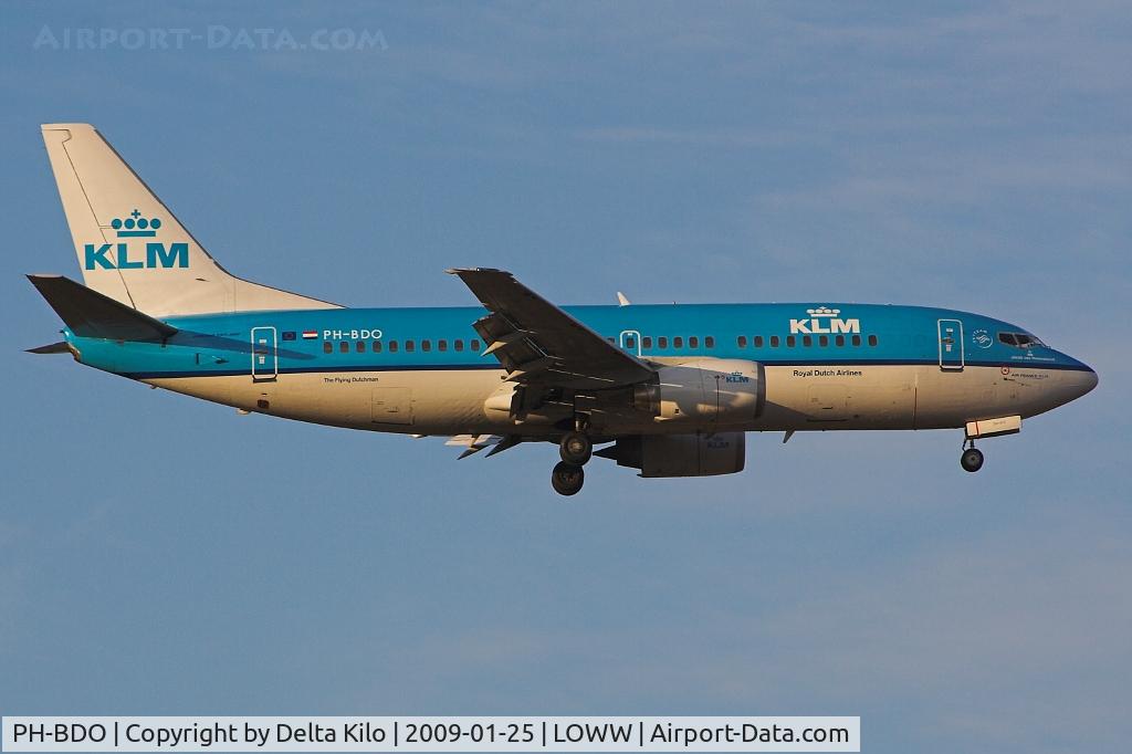PH-BDO, 1988 Boeing 737-306 C/N 24262, KLM