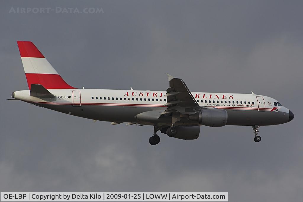 OE-LBP, 1998 Airbus A320-214 C/N 797, AUSTRIAN AIRLINES